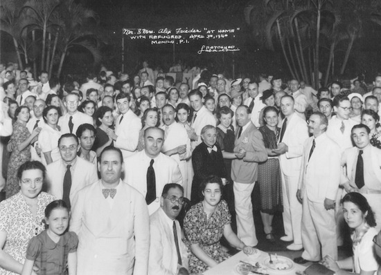 Refugees Attend Dinner at Frieders Home – April 30 1940