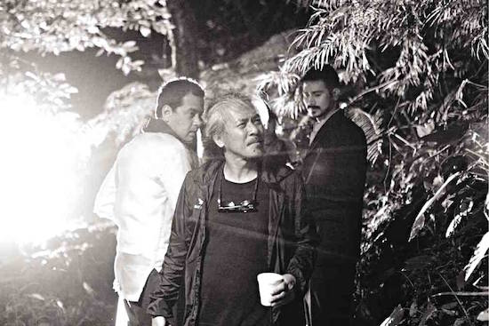 Lav Diaz with John Lloyd and Piolo
