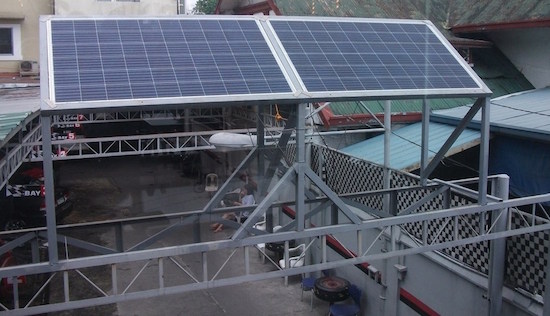 Megawatt's solar panels