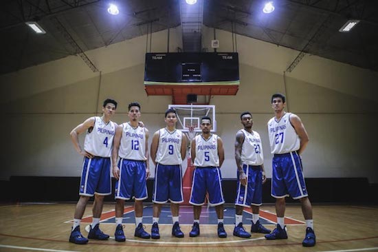 Gilas Pilipinas with the Lebron 14 Agimat