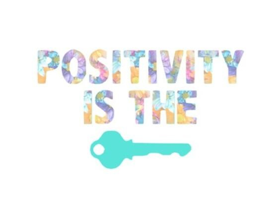 Positivity is the key