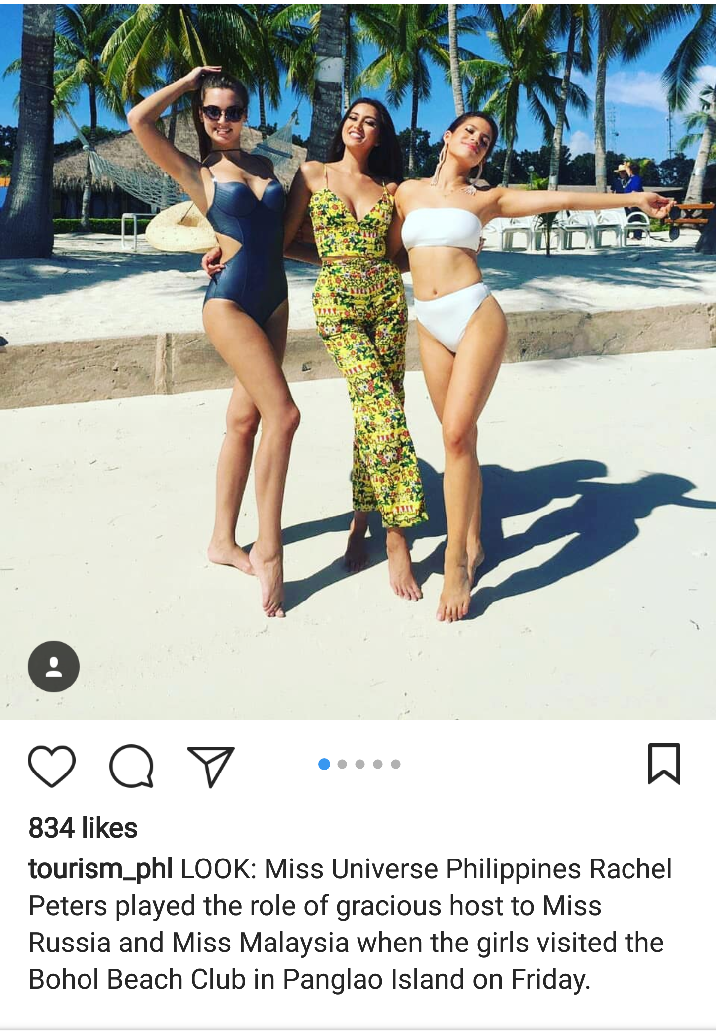 Miss Universe 2017 in Bohol