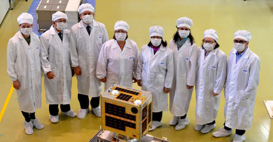 Diwata, the first microsatellite built by an all-Filipino team