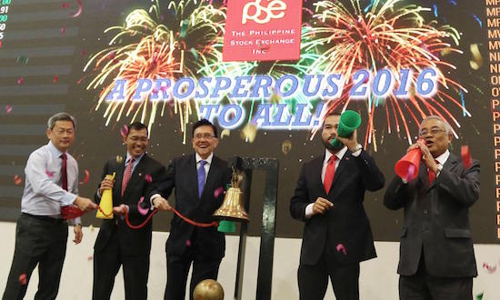 PSE opens first trading day of 2016