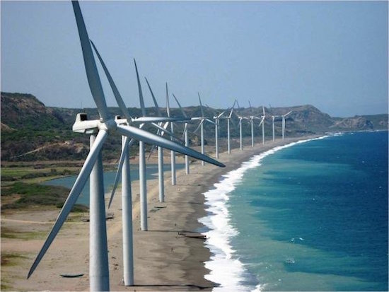 Bangui wind farm, Ilocos Norte