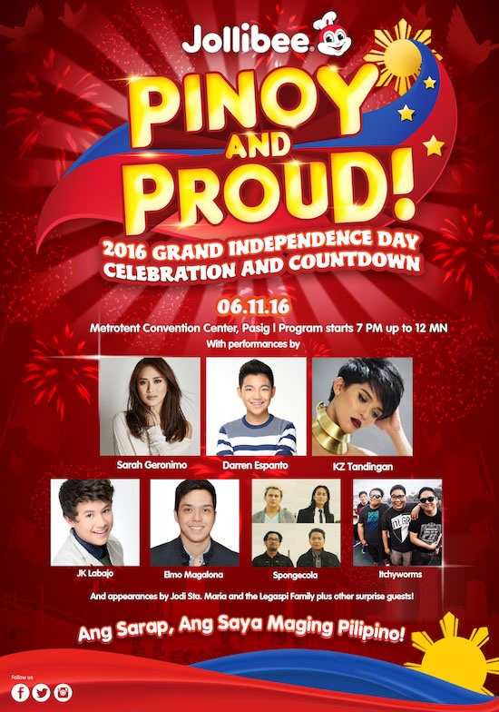 Jollibee Pinoy and Proud