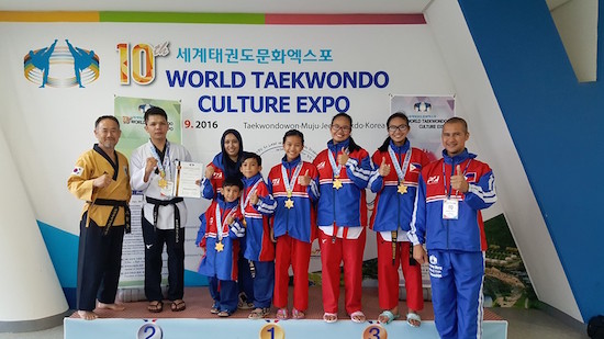 Philippine Taekwondo Team from Zamboanga