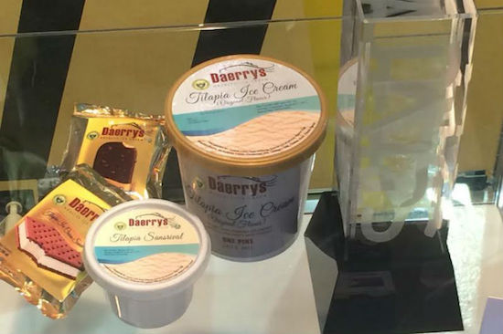 Tilapia ice cream