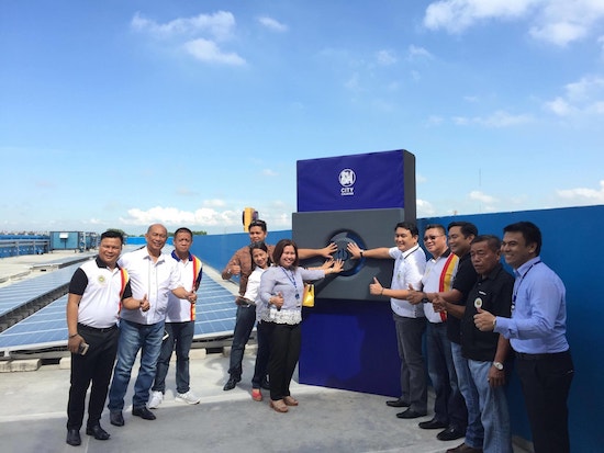 SM City Cauayan recently launched its 342-panel solar power facility