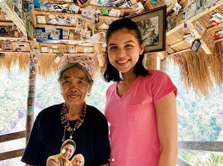 Maine Mendoza, Eat Bulaga Lenten Special's pay tribute to Apo Whang Od,  Kalinga's legendary 102-year-old tattoo artist - Good News Pilipinas
