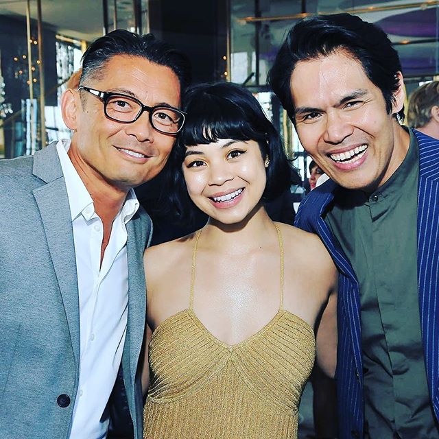 Clint Ramos with fellow Filipino Tony nominees