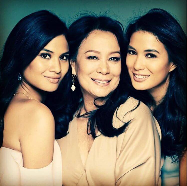 beauty queen Gloria Diaz family