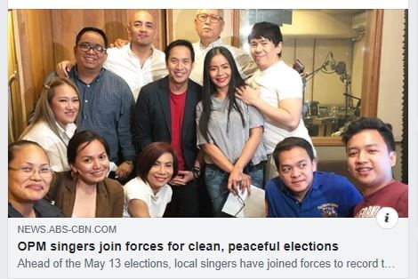 ABSCBN news OPM Singers