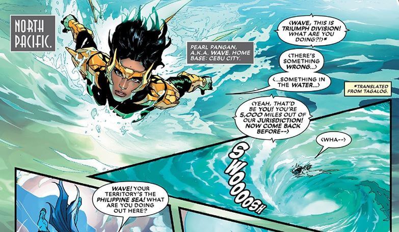 Filipino designed Marvel Filipina superhero Wave 