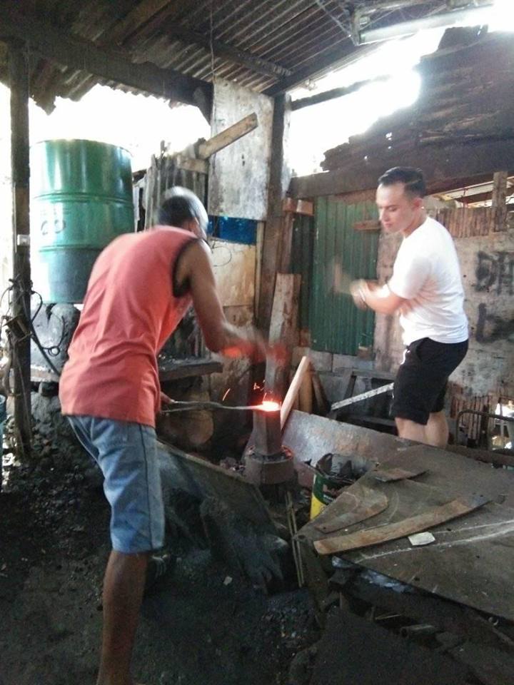 Kawit's pandayan makes knives and blades styled in the old ways.