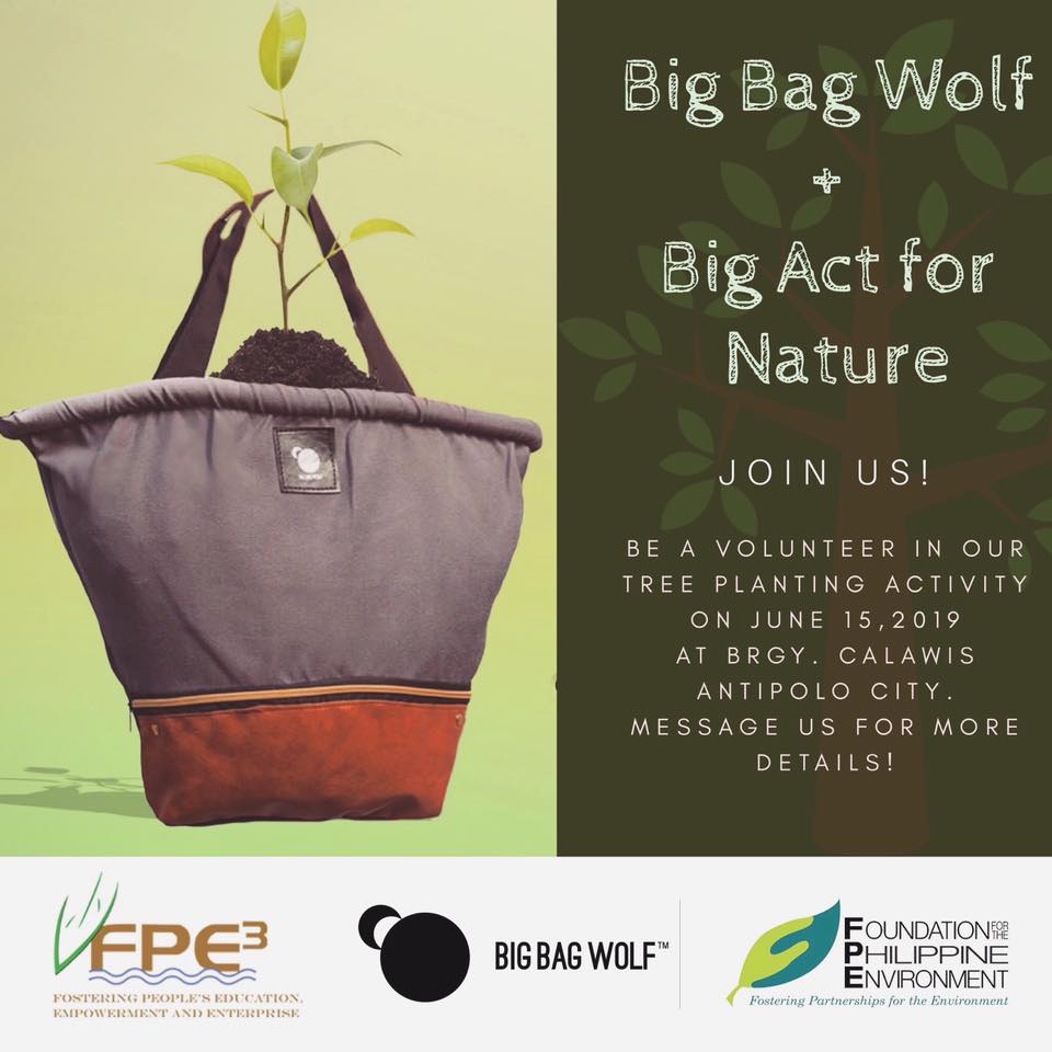 Big Bag Wolf Reforestation