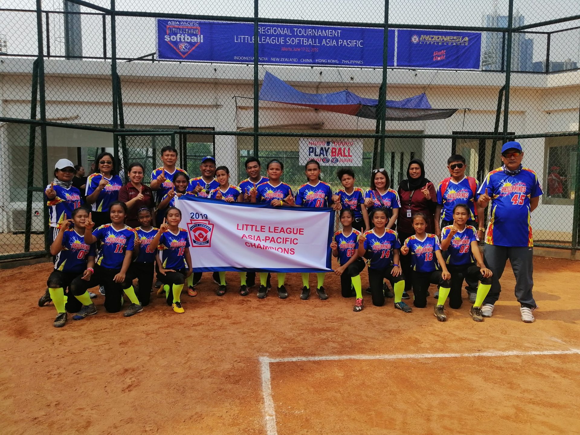 Team Philippines beats China, advances to Softball Little League World