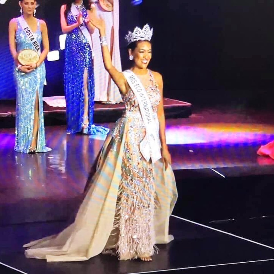 Shiela DeForest Mrs Eco International Crown