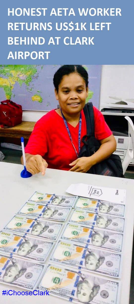 Aeta Janitress Clark International Airport