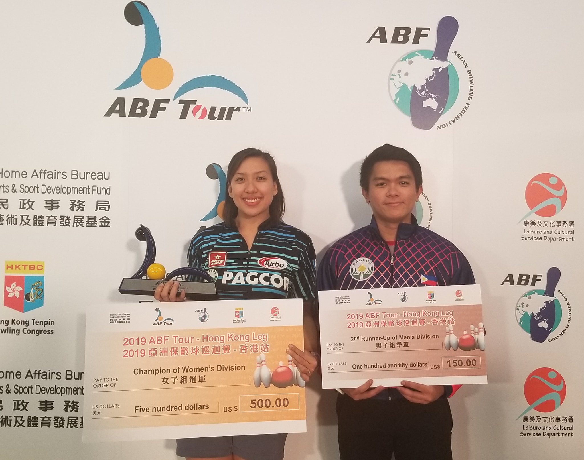 Filipino bowlers Hong Kong