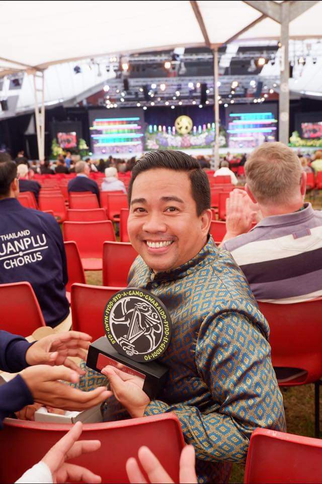 Ramon Lijauco Jr. wins Most Outstanding Conductor