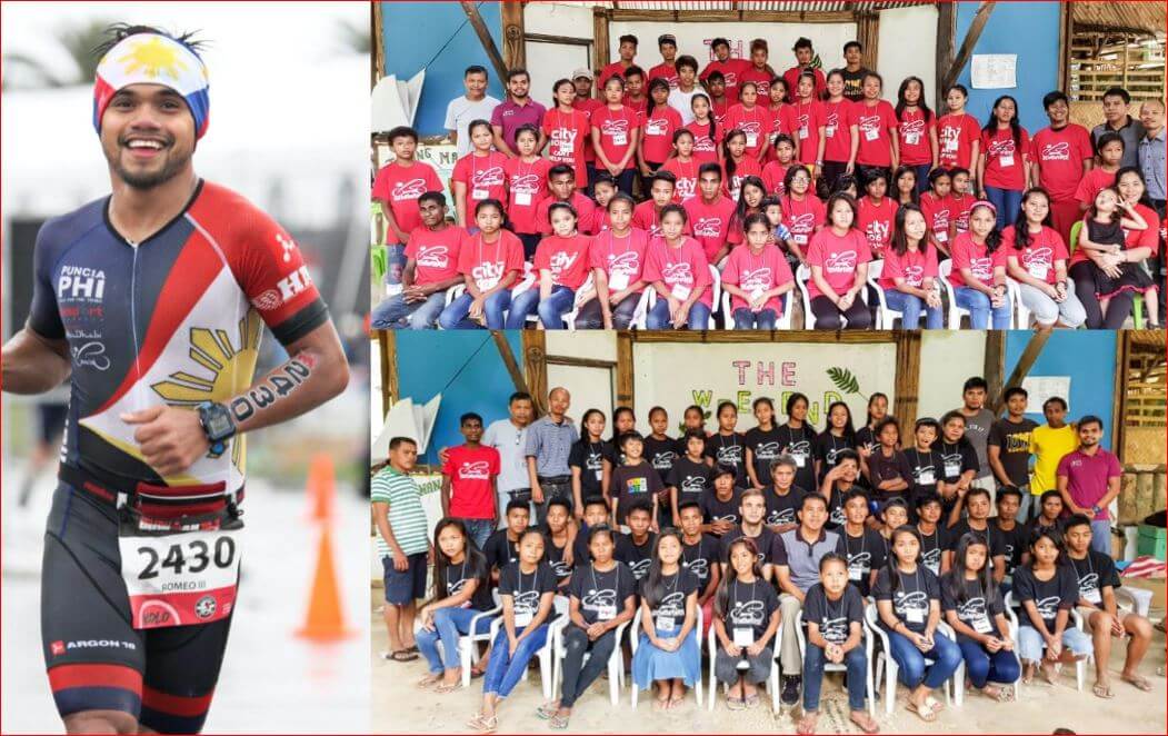 Abu dhabi filipino triathlete Romeo "Oreo" Puncia