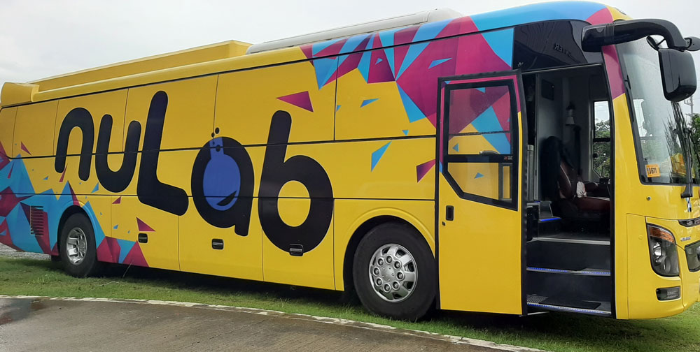Technology yellow bus nulab