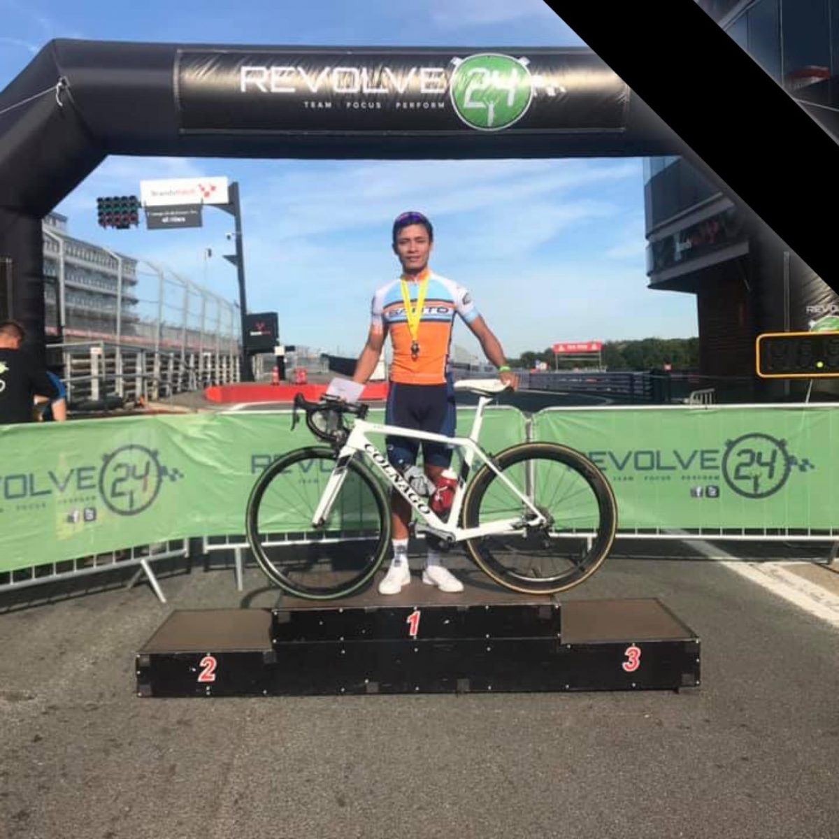 Filipino cyclist Irish Valenzuela Filipino cyclist Irish Valenzuela