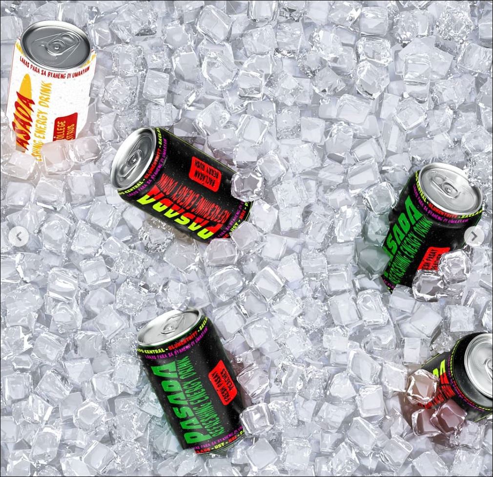 Jeepney signboard energy drink