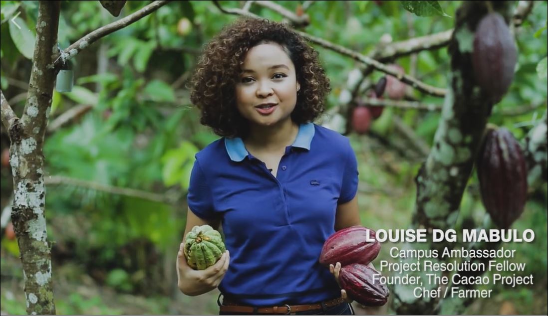 Louise Mabulo Earth prize