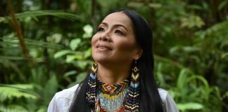 Bayang Barrios in whilte