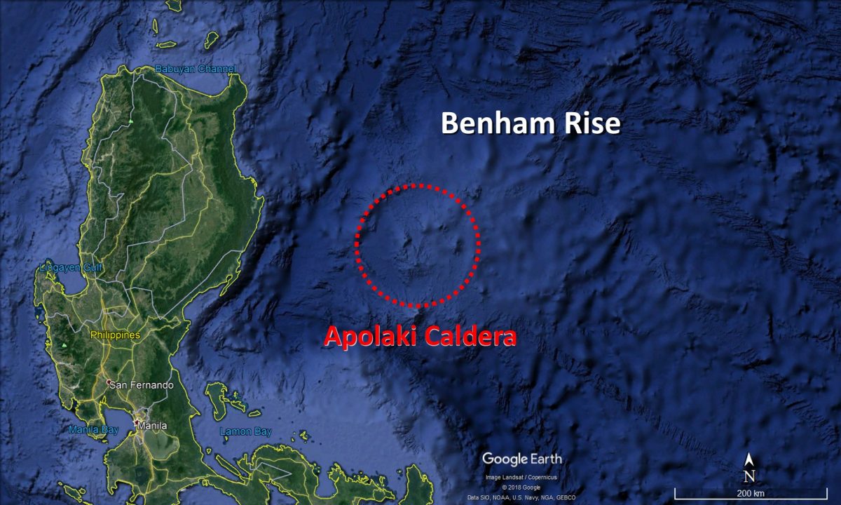Jenny Barretto discovers caldera Jenny Barretto discovers caldera