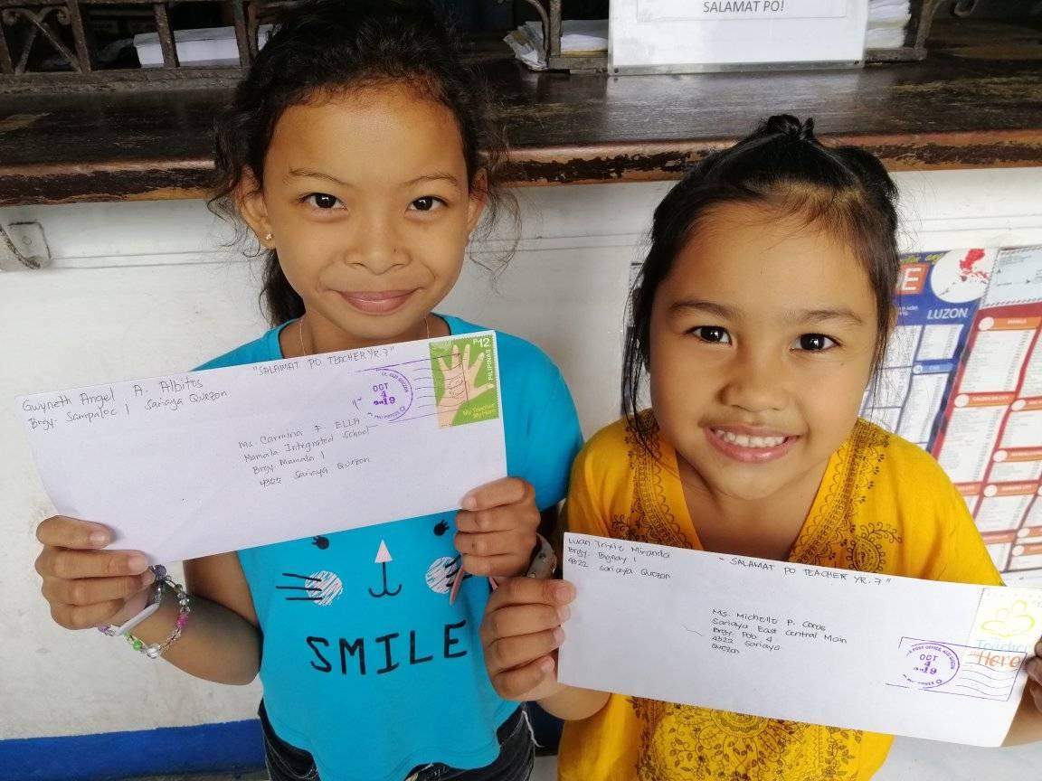 Filipino students thank you letters Filipino students thank you letters