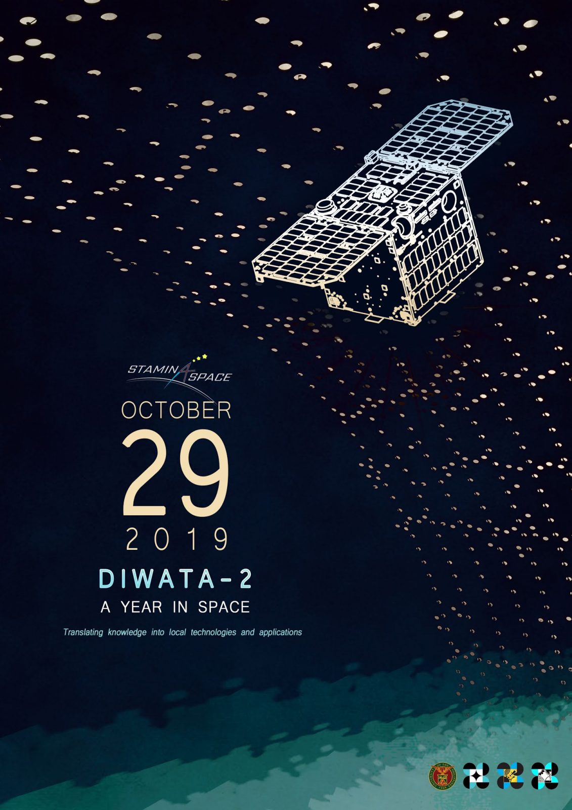 University Philippines Diwata-2 microsatellite