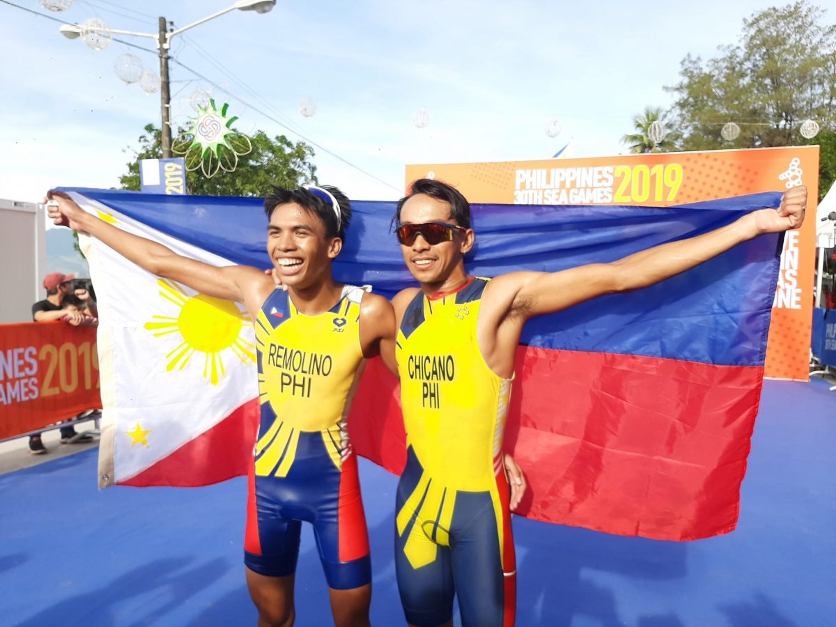 triathlete John Leerams Chicano