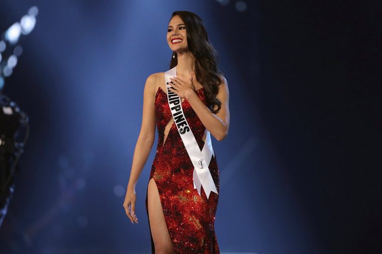 lava gown of catriona gray