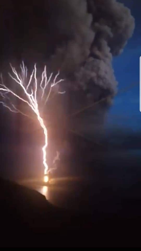 Taal Volcano Silver Lining