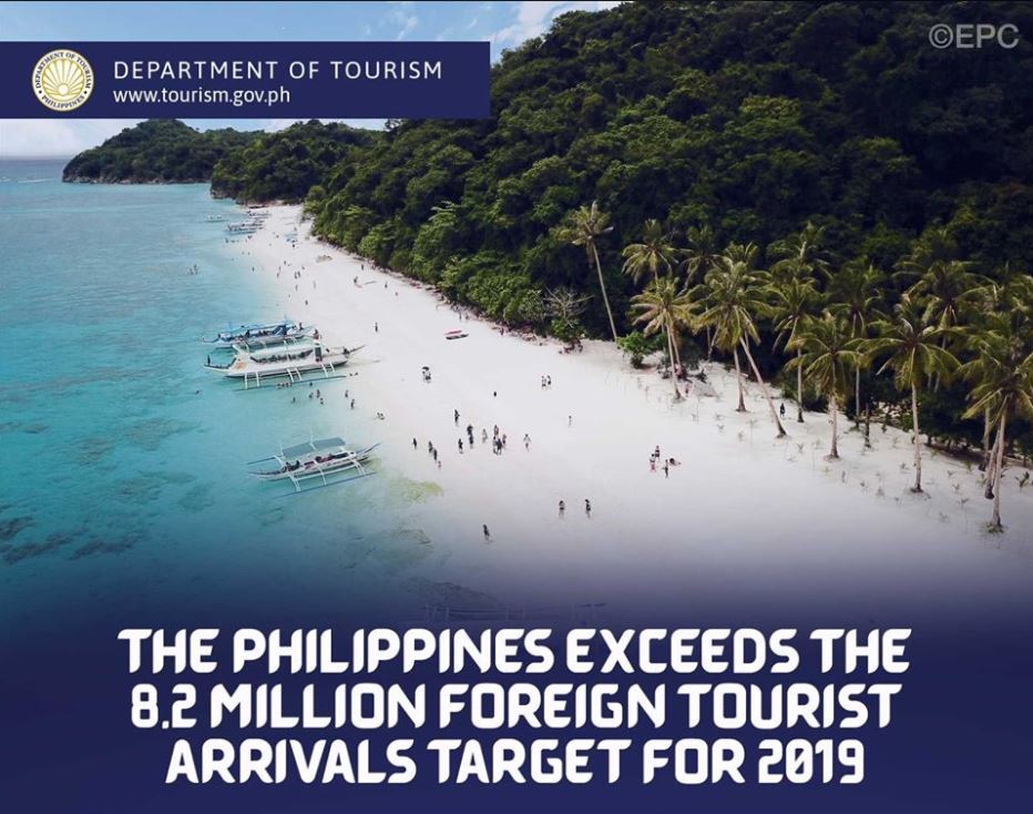 Philippines tourist arrival record Philippines tourist arrival record