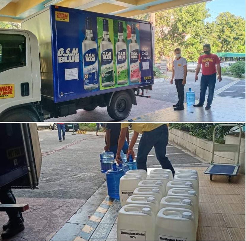 San Miguel Corporation disinfectant alcohol San Miguel Corporation disinfectant alcohol