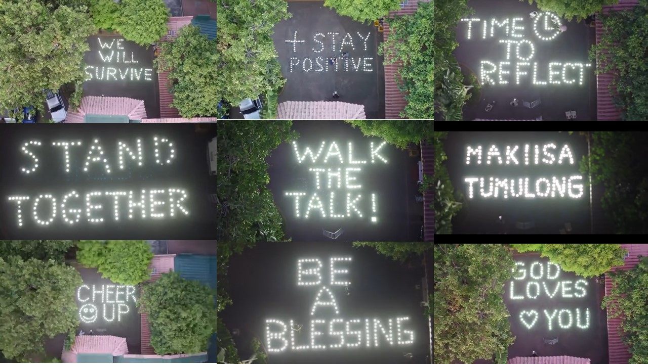 COVID-19 Bayanihan Solar Message