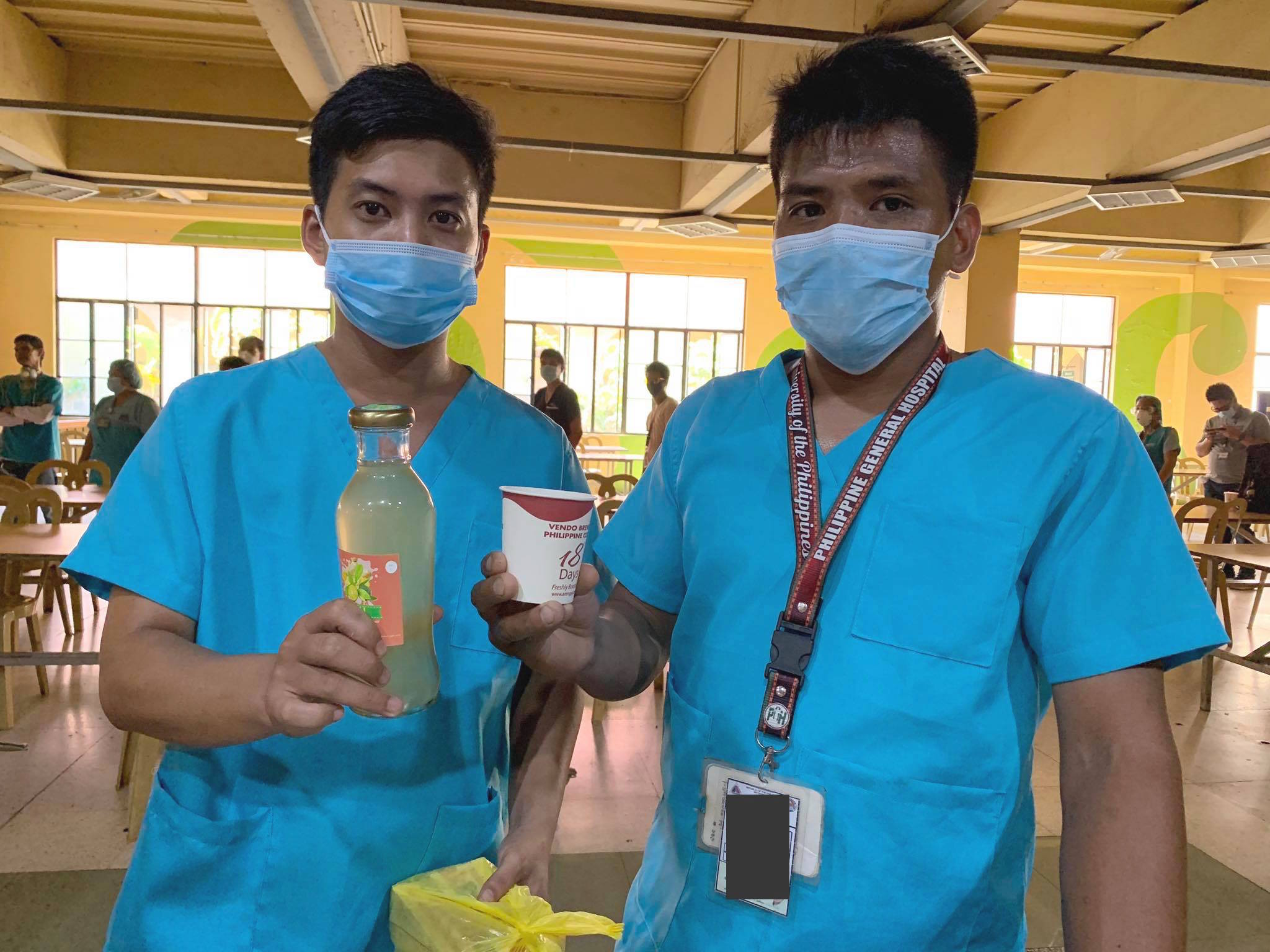 ginger-calamansi drink