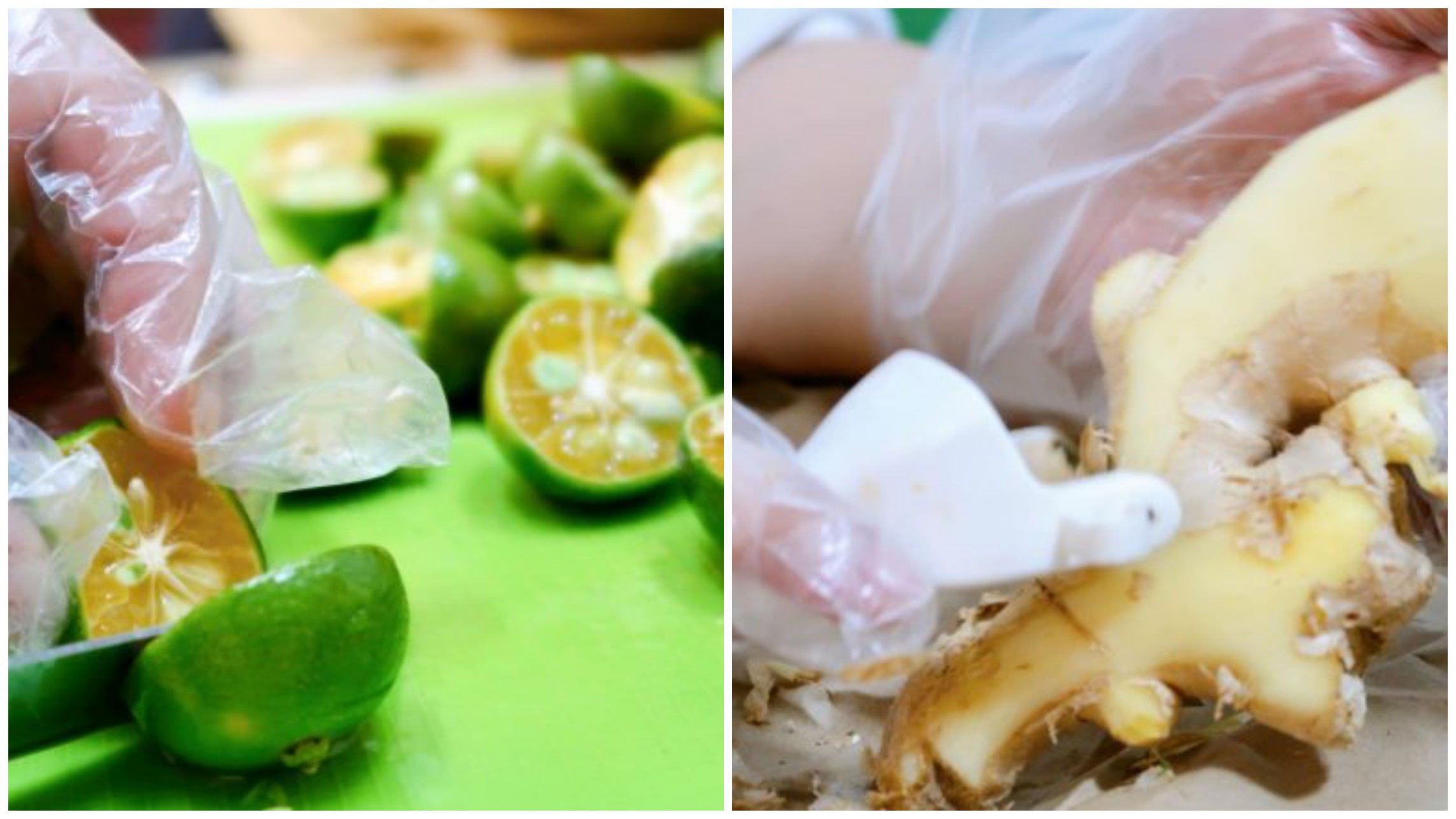 ginger-calamansi drink 