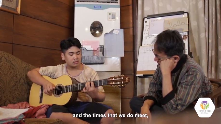 UP Chancellor Michael Tan homeschooling
