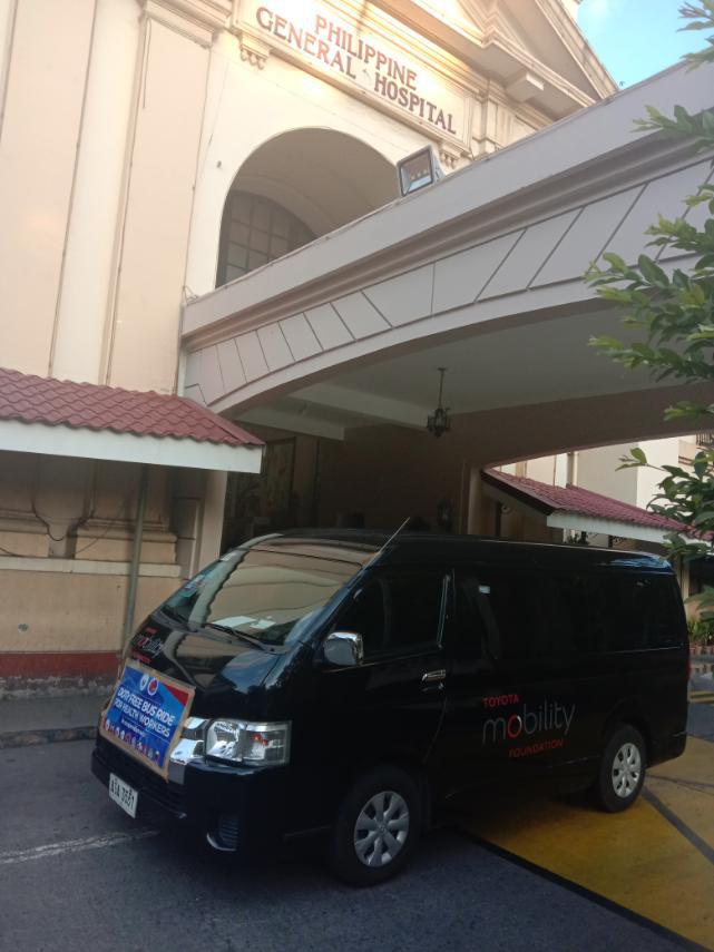 Toyota sanitized vehicles for frontliners