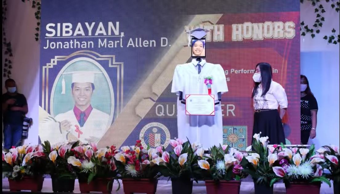 robots virtual student graduation 