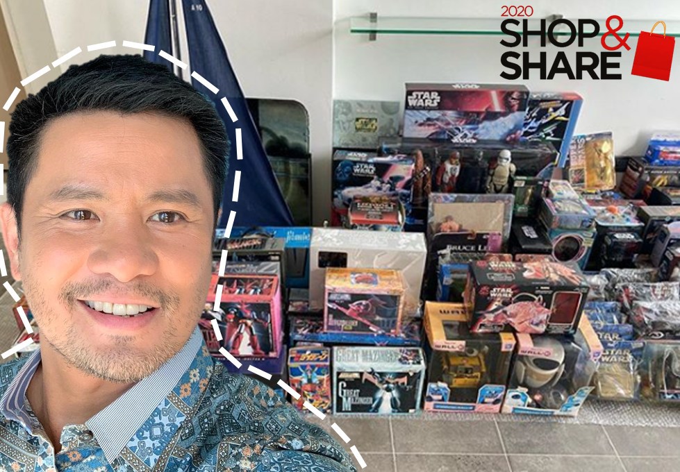 Ogie Alcasid donates toy collectibles