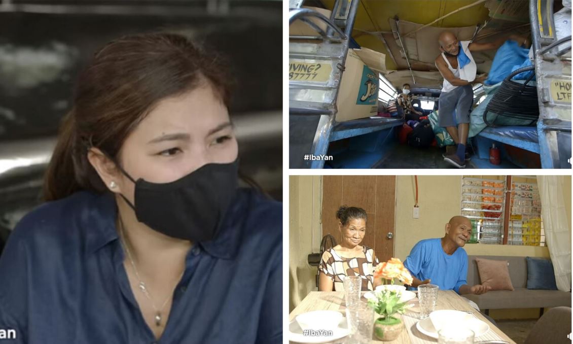 Couple living in a jeepney Angel Locsin's Iba Yan