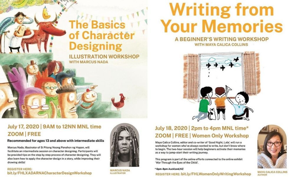 Filipinas Heritage Library free workshops