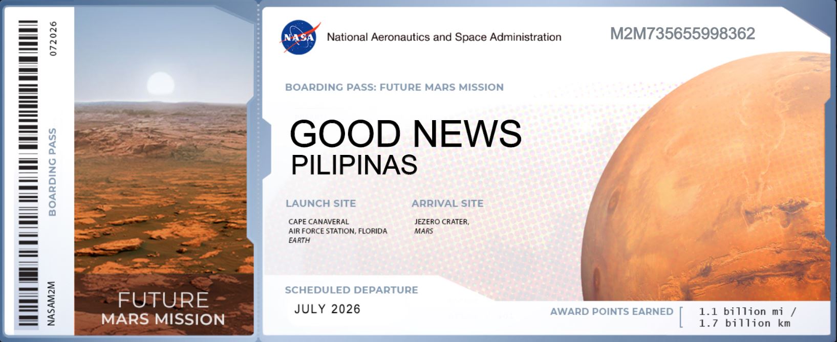 Philippines NASA Mars Mission Philippines NASA Mars Mission