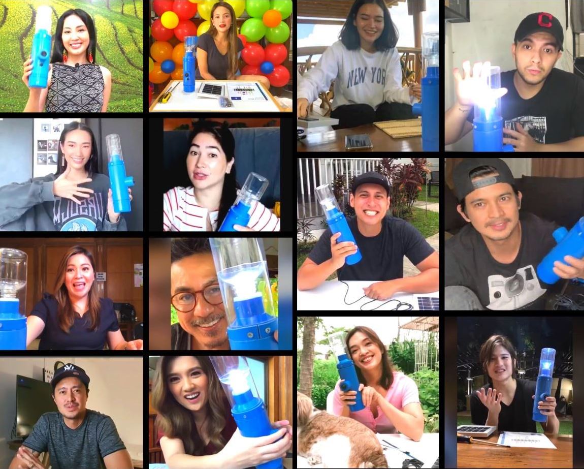 Filipino celebrities Light it Forward